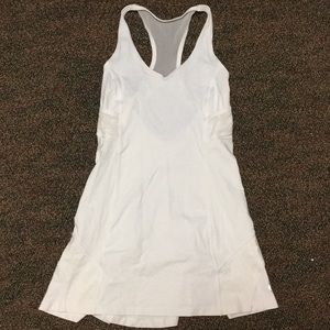 Lululemon Athletica White athletic/ tennis dress